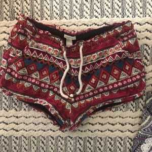 BOGO FREE Soft tribal print shorts